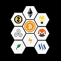 Image 8Blockchain technology has created cryptocurrencies similarly to voting tokens seen in blockchain voting platforms, with recognizable names including Bitcoin and Ethereum. (from Politics and technology)