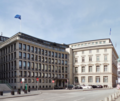 Branch in Hamburg first opened 1872,: 9 current buildings erected 1896-1897 (right) and 1951-1953 (left)