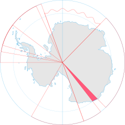 Location of Adélie Land