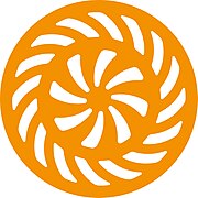 The emblem of the Peoples Art Centre in Yerevan