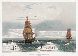 Discovery by Jules Dumont d'Urville, 1840