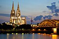 The Cathedral of Cologne is Germany's most visited landmark.