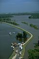 Floodwater damage in Perryville, Missouri, 1993